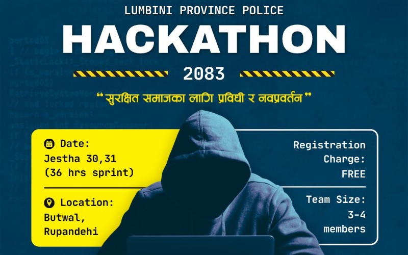 Lumbini Police is Organizing Nepal's First Hackathon
