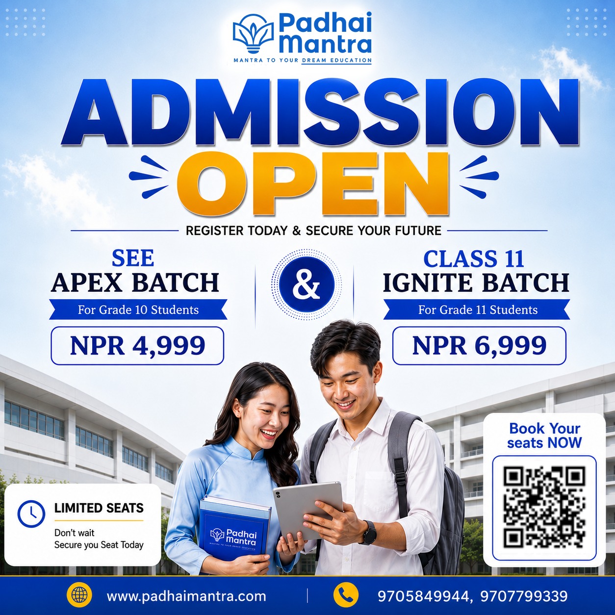ENROLLMENT OPEN!!